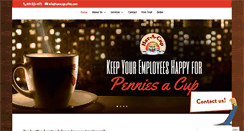 Desktop Screenshot of havacupcoffee.com